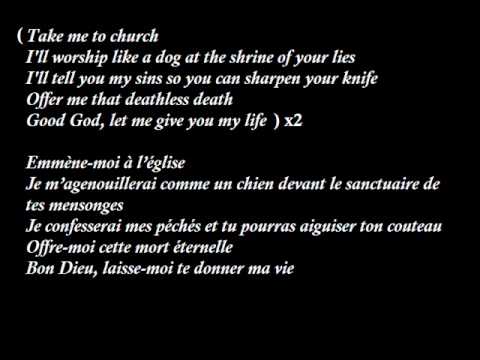 Take me to church(parole+traduction française)