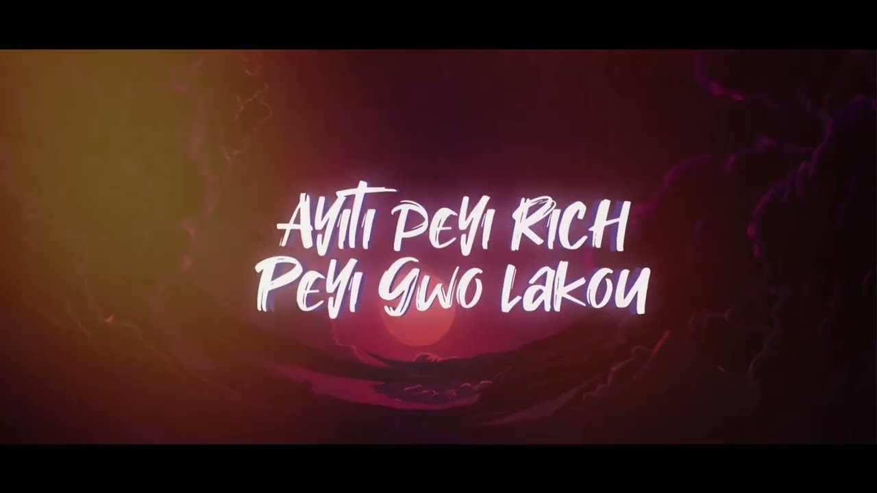 Steves J. Bryan – Ayiti Pou Nou ft. Riva Nyri Précil ( Official Lyrics Video)